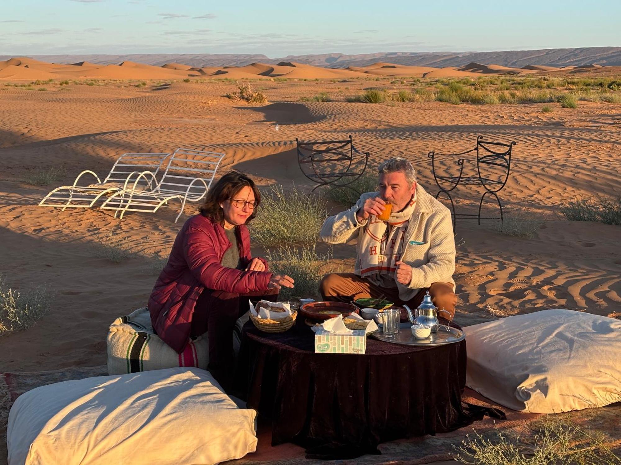 Bivouac La Dune Blanche M'Hamid Exterior photo